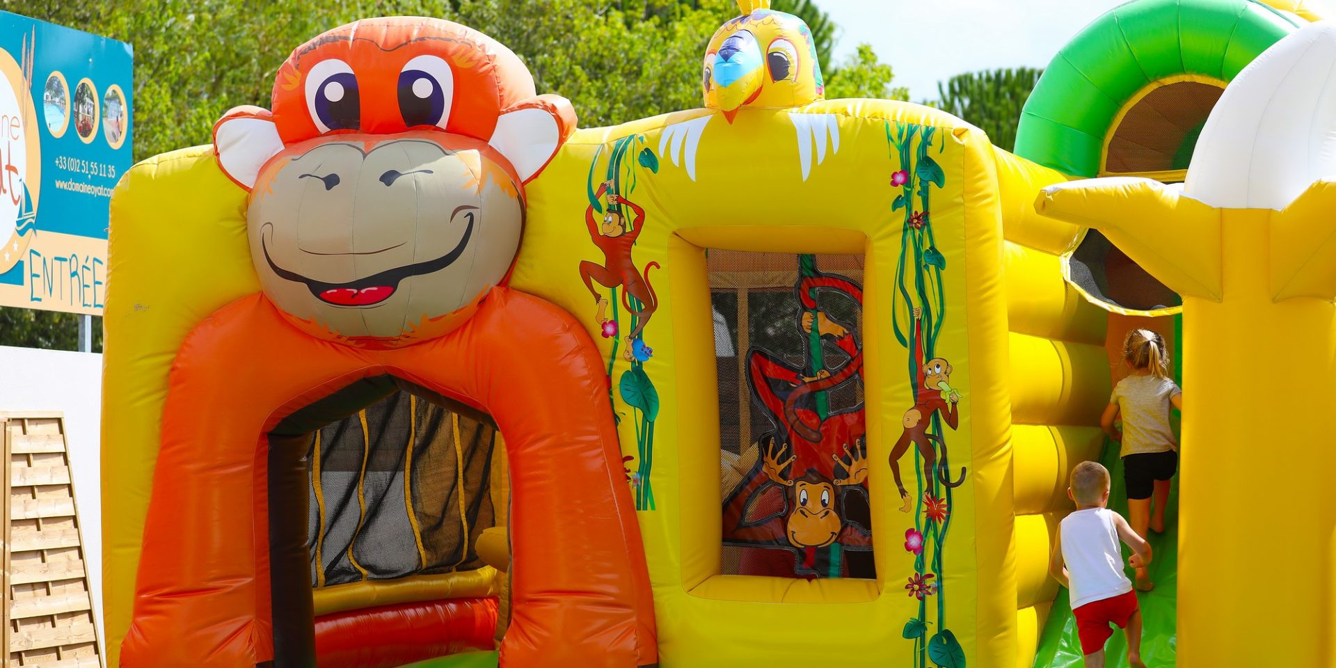 jeux gonflables camping saint gilles croix de vie